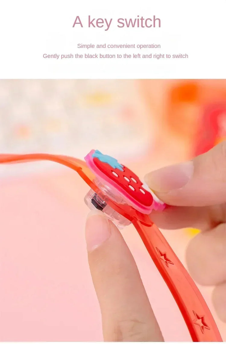 Halloween Decoration Cartoon Sparkling Bracelet Sparkling Small Toys Children's Halloween Party Shining Props in The Dark