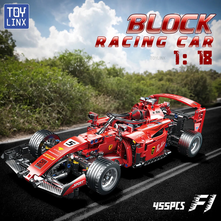 ToylinX Cars Building Sets MOC Remote Control Car Building Blocks Car Cool Collectible Model Car Kits Building Toys