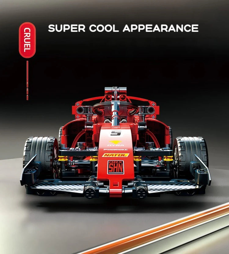 ToylinX Cars Building Sets MOC Remote Control Car Building Blocks Car Cool Collectible Model Car Kits Building Toys