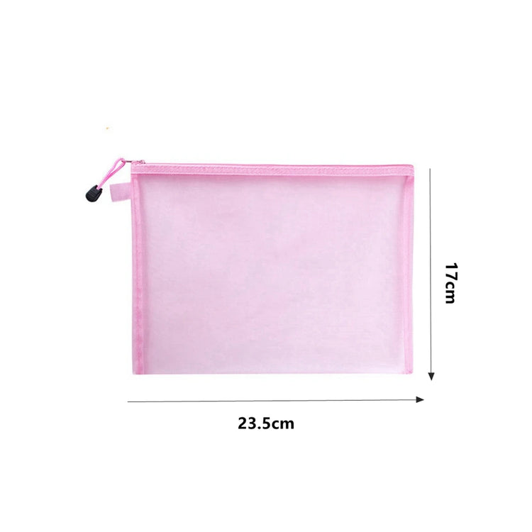 3pcs Toy storage bag 1pc building block puzzle sub-package bag children small particle zipper transparent finishing storage box