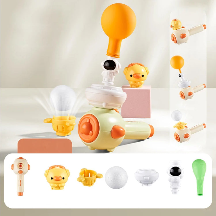 Montessori Toys for Kids Blowing Pipe Floating Ball Balloon Whistle Toys 2-4 Year Children Oral Muscle Training Educational Toys