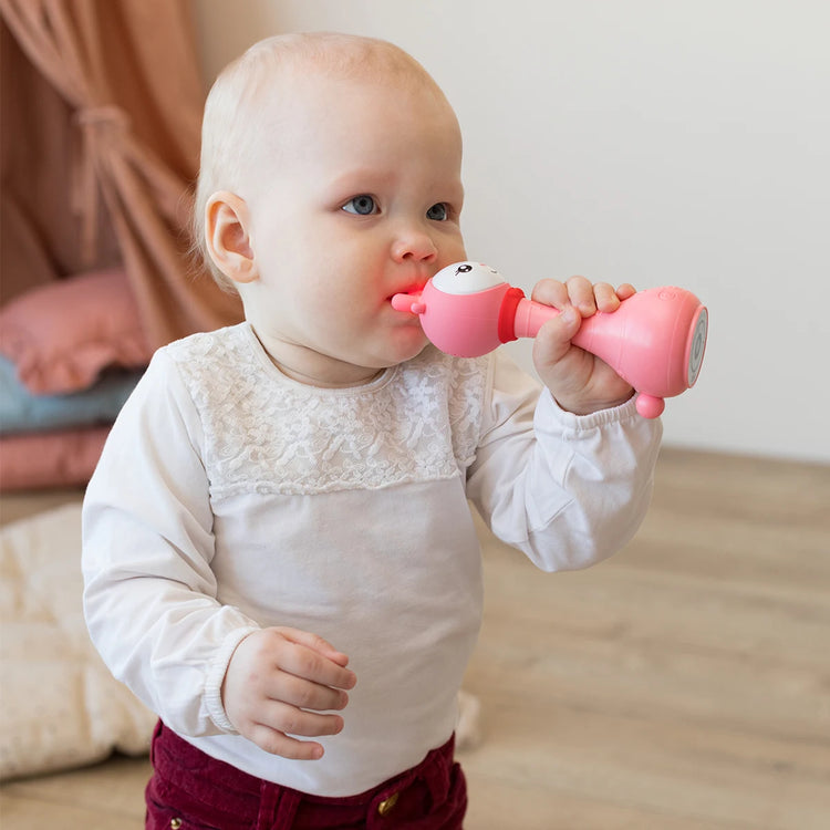 Baby rattle musical light-up toys, newborn toys,0-24 months,1 year old baby gift, 4 music modes and color recognition function