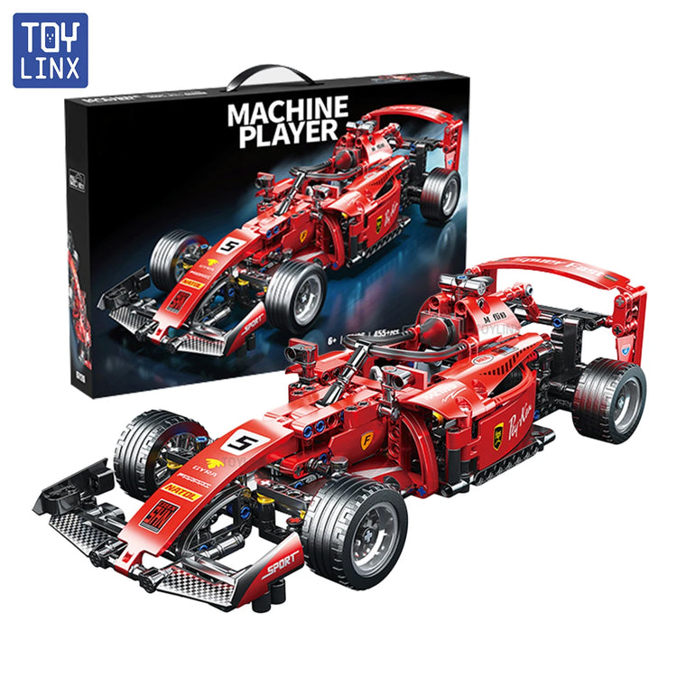 ToylinX Cars Building Sets MOC Remote Control Car Building Blocks Car Cool Collectible Model Car Kits Building Toys