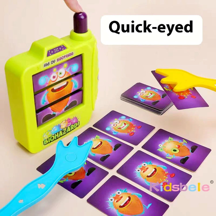 Family Game Hunting Monster Card Space Catcher Camera Puzzle Toy Brain Hand Eye Training Interesting Tabletop Game 2-4 Players