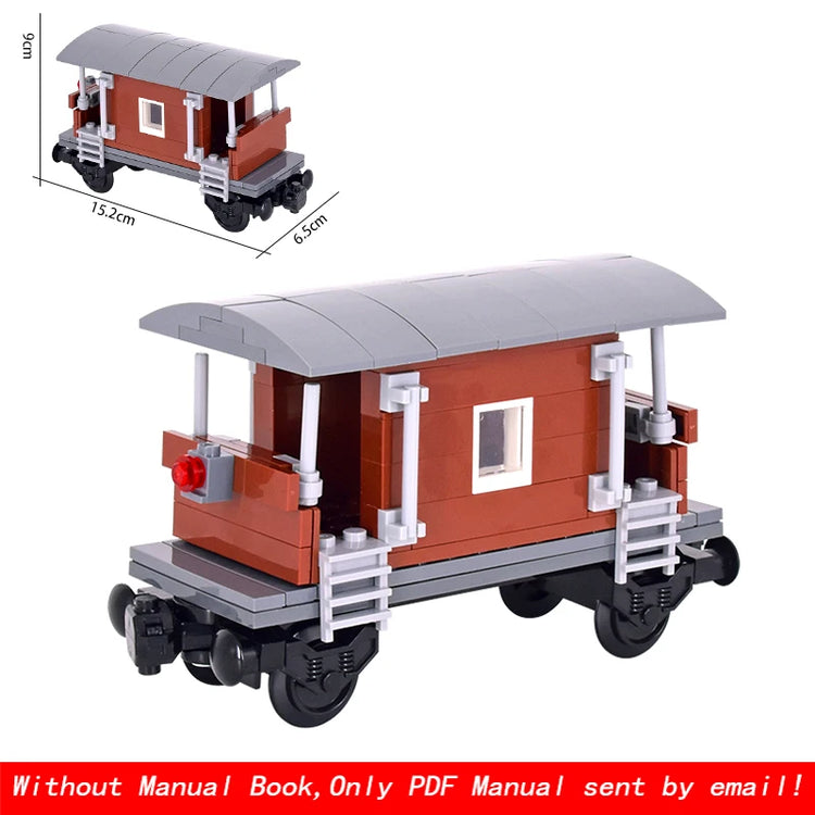 MOC City Creative Idea Technical Train Base Wheel Carriage Building Blocks Bricks Assembled DIY Toys for Kids Christmas giftS