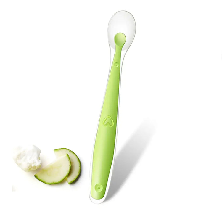 Baby Silicone Soft Spoon Training Feeding Spoons for Children kids Infants Temperature Sensing