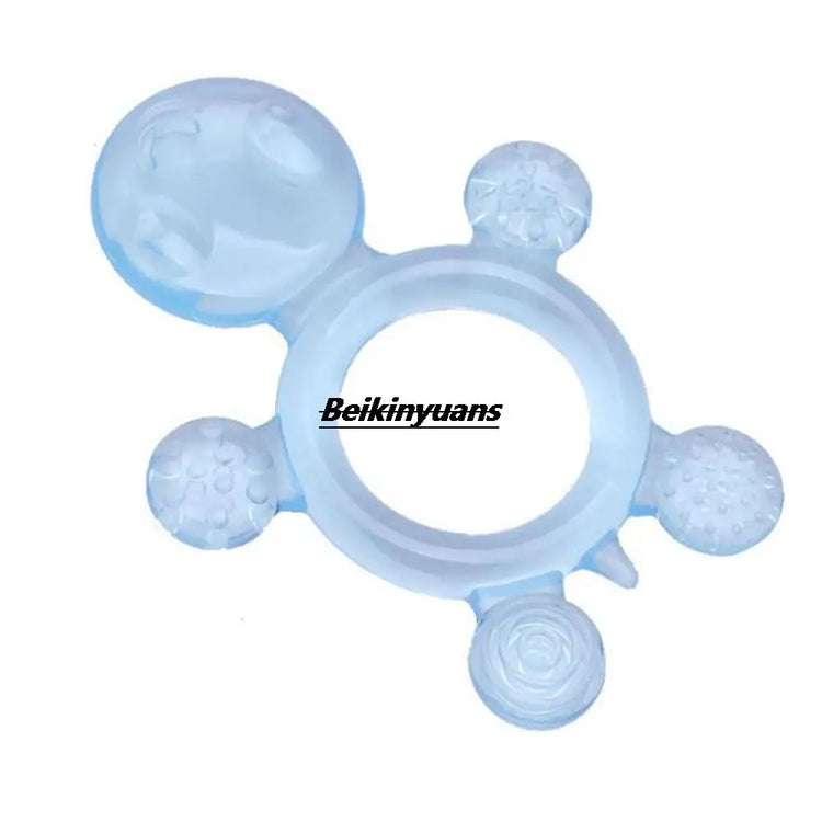 Baby Teeth Grinder Baby Soft Teeth Gum Pure Silicone Bite Gum Toys for 3-24 months