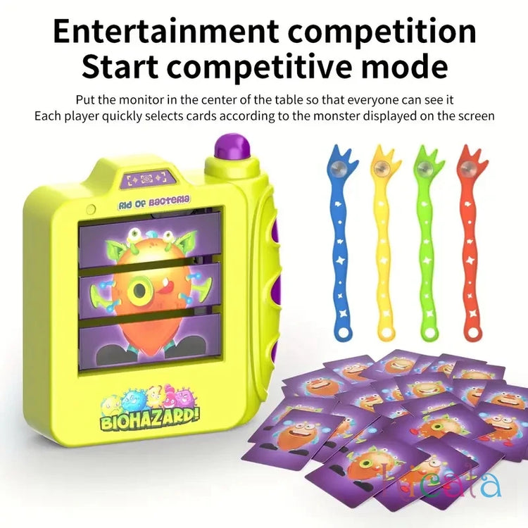 Family Fun Puzzle Game For 2-4 Players Enhances Speed Vision Ideal for Christmas Gifts Party Game Puzzle Board Game Toy For Kid