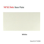 Classic Baseplate 32*32 16X32 16X16 Dots Building Blocks Bricks Base Plates DIY Plastic Board Building Blocks Construction Toys