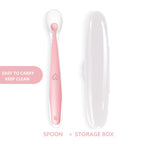 Baby Silicone Soft Spoon Training Feeding Spoons for Children kids  Infants Temperature Sensing