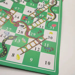 Snake Ladder Board Game Set Flight Chess Educational jogos juegos oyun Portable Family Party Games Funny Toys for Kids Adults