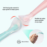 Baby Silicone Soft Spoon Training Feeding Spoons for Children kids  Infants Temperature Sensing