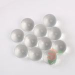 22mm Glass Marbles Balls Pinball Machine Charms Clear Home Fish Tank Decoration Vase Aquarium Toys for Kids 10pcs