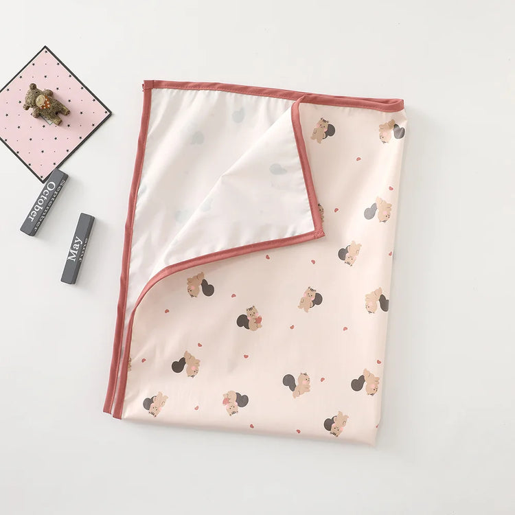 Waterproof Baby Diaper Changing Mat Washable Newborn Urine Pad Babies Accessories Liners for Crib Cradles Reusable Diapers Pad