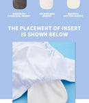 Happyflute 4Pcs/Set Eco-Friendly Cloth Diaper Ecological Reusable Baby Diapers