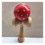 6CM Strawberry Animal Kendama Balls Wooden Juggling Skillful Professional Outdoor Sports Toys for Kids Adults