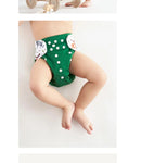 Happyflute 4Pcs/Set Eco-Friendly Cloth Diaper Ecological Reusable Baby Diapers