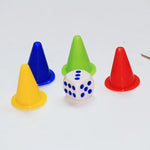 Plastic Board Game Snake Ladder Flying Chess Set Portable Board Family Party Game Educational Kids Children Toys
