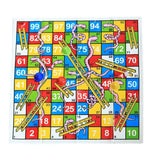 Plastic Board Game Snake Ladder Flying Chess Set Portable Board Family Party Game Educational Kids Children Toys