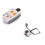 Electric Motor Set the Car Remote Control Battery Box Switch with Led Light Power Function MOC Building Blocks Cars Motor Toys