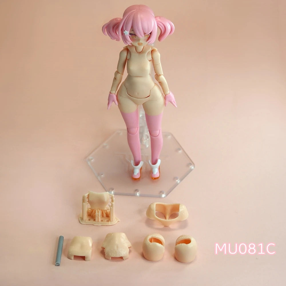 SH Studio upgrade parts of body parts for 1/12 scale PUNI MOFU mobile suit girl kids toys