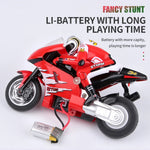Mini RCMotorcycle small toys Kids Motorcycle Electric Remote Control Car mini motorcycle Recharge 2.4Ghz Racing Motorbike Toys