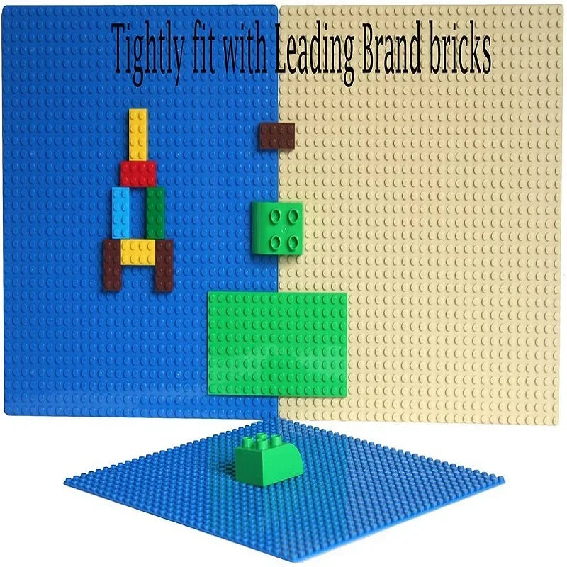 16*32 Dots Classic Base Plates Blocks DIY Small Size City Road Bricks Baseplates Construction Building Toys For Kids Toy Gifts