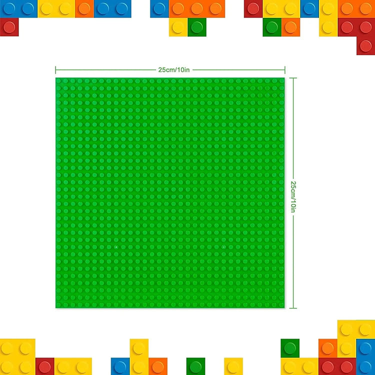 Classic Baseplate 32*32 16X32 16X16 Dots Building Blocks Bricks Base Plates DIY Plastic Board Building Blocks Construction Toys