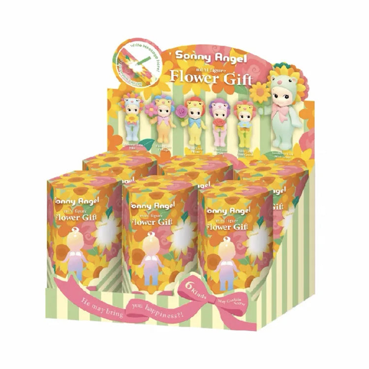 Anime Sonny Angel Blind Box Flower Series  Kids Toys Angel Girls Candy House Series Figurines Trendy Toys Car Decorations Gifts