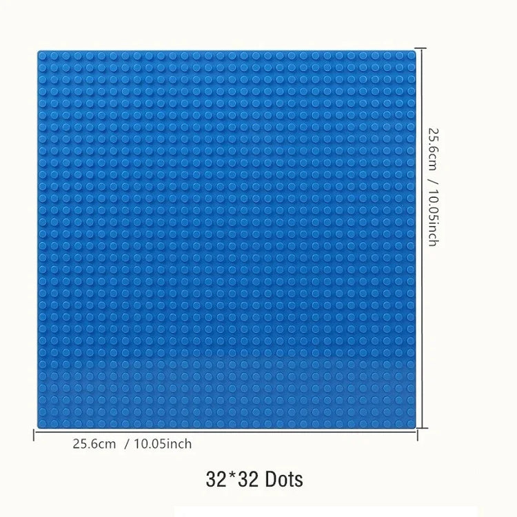 16*32 Dots Classic Base Plates Blocks DIY Small Size City Road Bricks Baseplates Construction Building Toys For Kids Toy Gifts