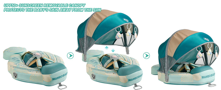 MamboBaby Pool Float Swimming Float Swim Trainer Solid Infant Swim Toy 3-24 Months