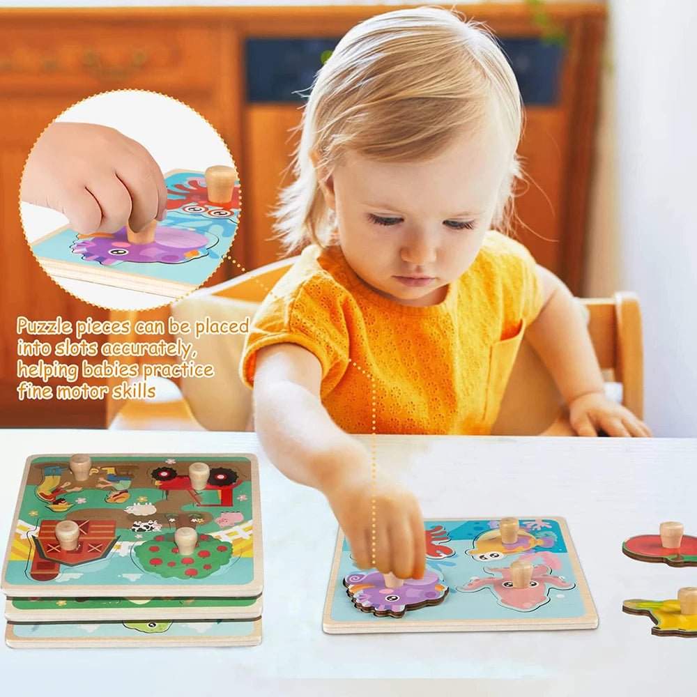 Peg Puzzle Parent-children