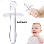 Baby Teeth Grinder Baby Soft Teeth Gum Pure Silicone Bite Gum Toys for 3-24 months