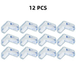 Baby Safety Silicone Table Corner Protector Furniture Edge Protection Cover Transparent Children Anti Collision Edge Guards