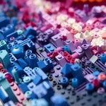 3091pcs Moc 31212 The Milky Way Galaxy 3D Art Mural Building Blocks Sets Diy Creative Decorate Bricks Toys Kids Educational Gift