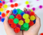 10/20pcs Pet Cat Cute and Funny Cat Toy Bouncy Ball Toy Ball Creative Colorful Interactive Cat Soft Tip Chew Toy Cat Accessories