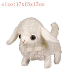 Simulation Electric Sheep Plush Toy Simulation Elephant Soft Stuffed Doll Goat Shake Head Automatic Moving Pet Gift for Kids