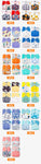 4Pcs/Set Eco-Friendly Cloth Diaper Ecological Reusable Baby Diapers
