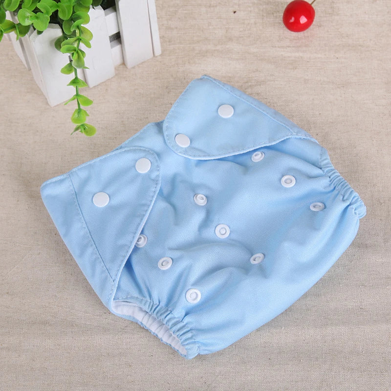 Baby Training Pants Buttons Diaper Baby Underwear Summer Washable Breathable Diaper Pants Baby Diapers Cotton Learning Trousers