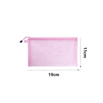 3pcs Toy storage bag 1pc building block puzzle sub-package bag children small particle zipper transparent finishing storage box