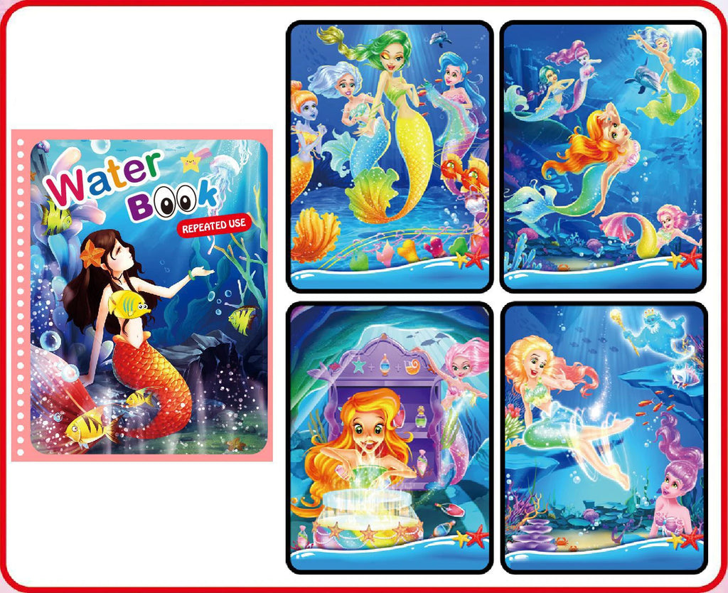 NEW Kids Magic Water Drawing Books Coloring Books Painting Toys for Kids Birthday Christmas New Year Gift for Boys and Girls