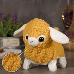 Simulation Electric Sheep Plush Toy Simulation Elephant Soft Stuffed Doll Goat Shake Head Automatic Moving Pet Gift for Kids