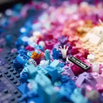 3091pcs Moc 31212 The Milky Way Galaxy 3D Art Mural Building Blocks Sets Diy Creative Decorate Bricks Toys Kids Educational Gift