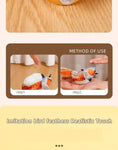 Bird-Shaped Cat Toy Interactive Toys Dog Rechargeable Chirping Flapping Bird Catnip Touch Activated Squeak Plush Toy Pet
