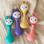 Baby rattle musical light-up toys, newborn toys,0-24 months,1 year old baby gift, 4 music modes and color recognition function