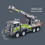 1/50 Model Car Bulldozer Truck Excavator Crane Forklift Construction Engineering Vehicle Toys for Boys Children Educational Toys