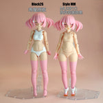 SH Studio upgrade parts of body parts for 1/12 scale PUNI MOFU mobile suit girl kids toys
