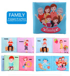 0-24 Monthes Soft Baby Cloth Books Fruits Vegetable Animals Cognitive Puzzle Infant Kids Early Learning Educational Fabric Toys