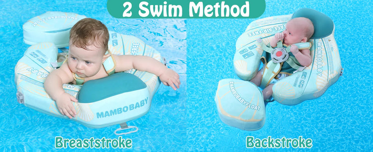MamboBaby Pool Float Swimming Float Swim Trainer Solid Infant Swim Toy 3-24 Months