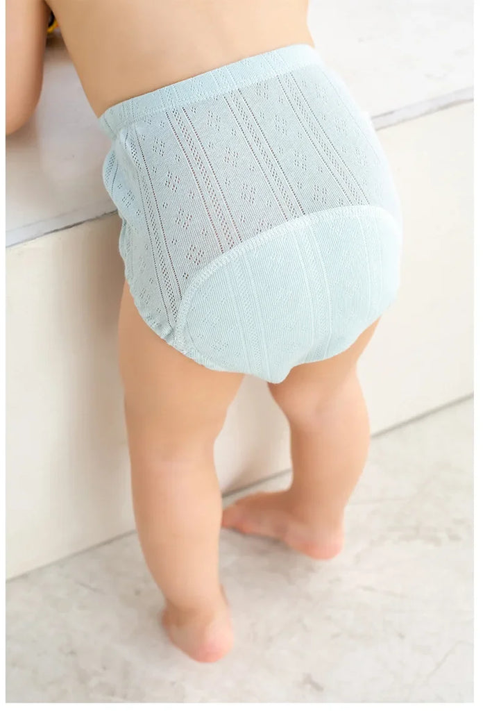 3pcs/lot Newborn Training Pants Cotton Thin Summer Baby Shorts Washable Boy Girls Cloth Diapers Reusable Nappies Infant Panties